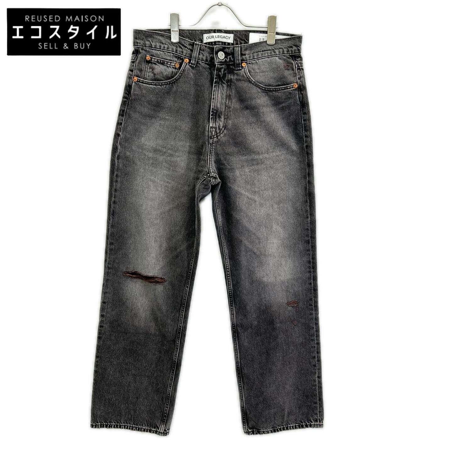 OurLegacy アワーレガシー 25AW M4255TH ブラック THIRD CUT デニムパンツ ボトムス