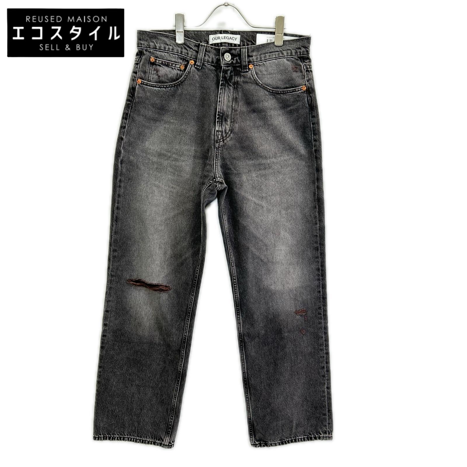 OurLegacy アワーレガシー 25AW M4255TH ブラック THIRD CUT デニムパンツ ボトムス