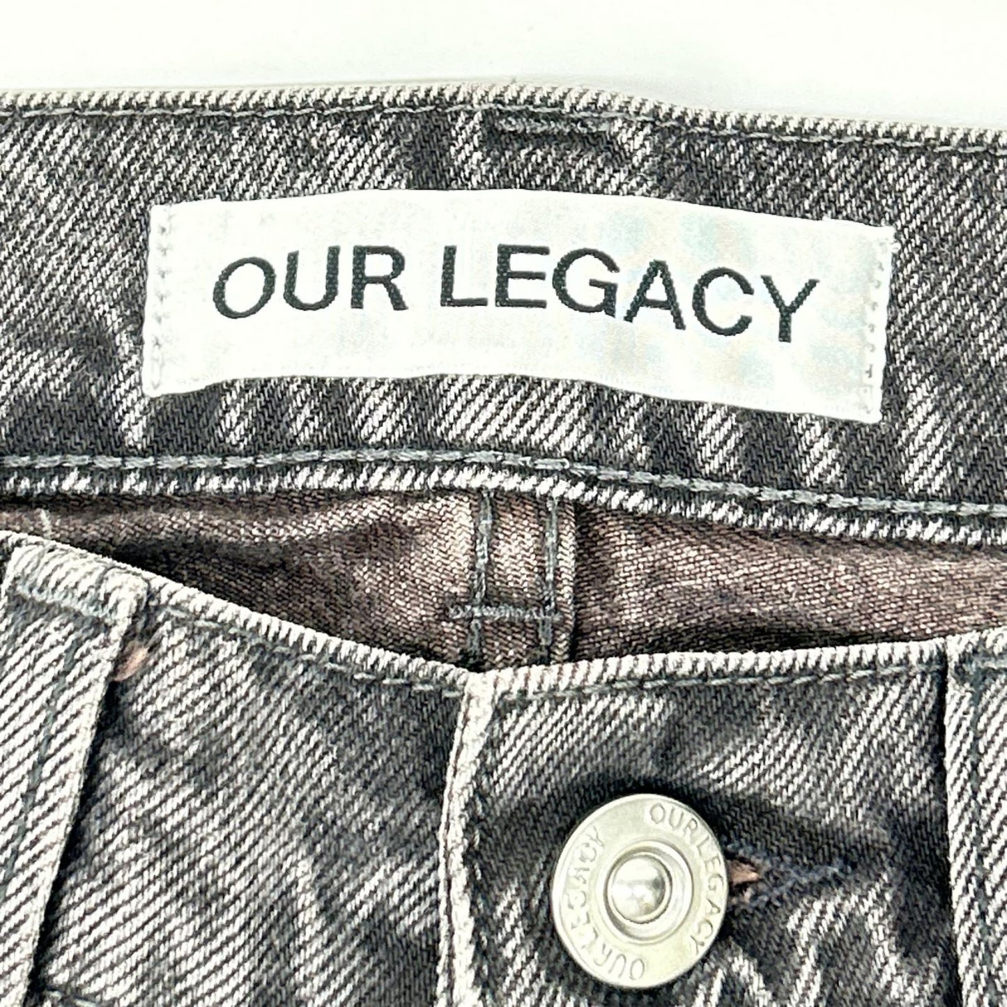 OurLegacy アワーレガシー 25AW M4255TH ブラック THIRD CUT デニムパンツ ボトムス