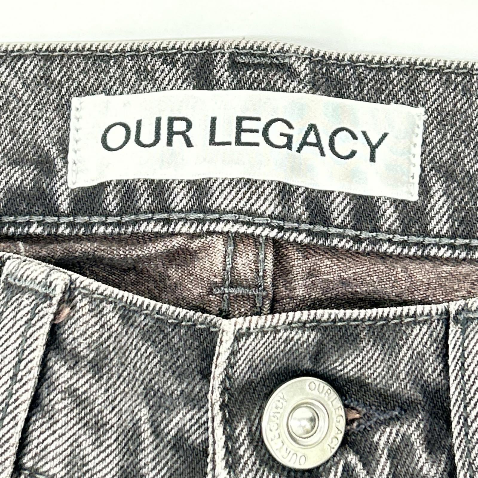OurLegacy アワーレガシー 25AW M4255TH ブラック THIRD CUT デニムパンツ ボトムス