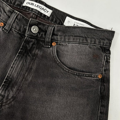 OurLegacy アワーレガシー 25AW M4255TH ブラック THIRD CUT デニムパンツ ボトムス
