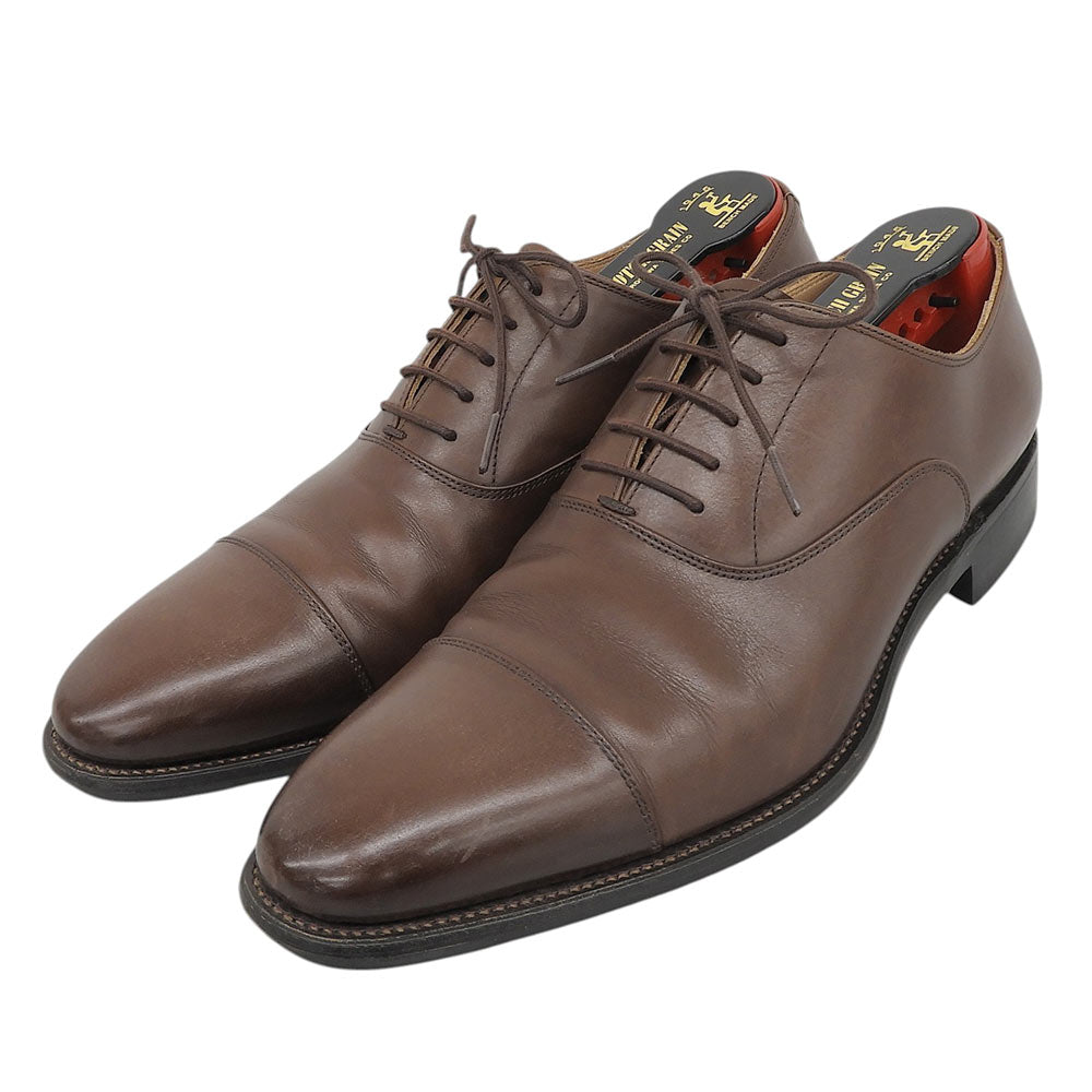 SCOTCH GRAIN スコッチグレイン ODESSA ベガノカーフ ストレートチップシューズ メンズ ブラウン 24.5 916DBR(E) シューズ