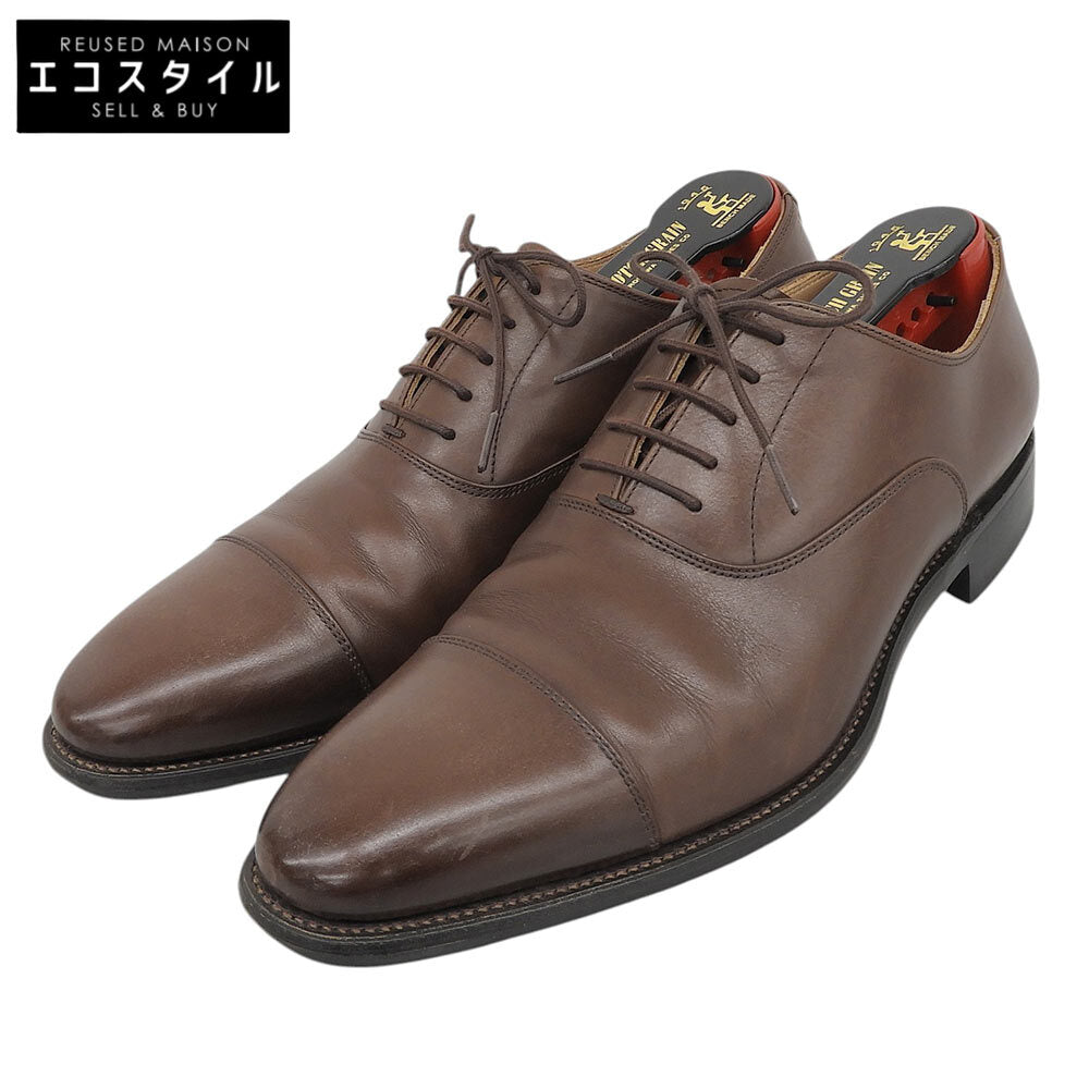 SCOTCH GRAIN スコッチグレイン ODESSA ベガノカーフ ストレートチップシューズ メンズ ブラウン 24.5 916DBR(E) シューズ
