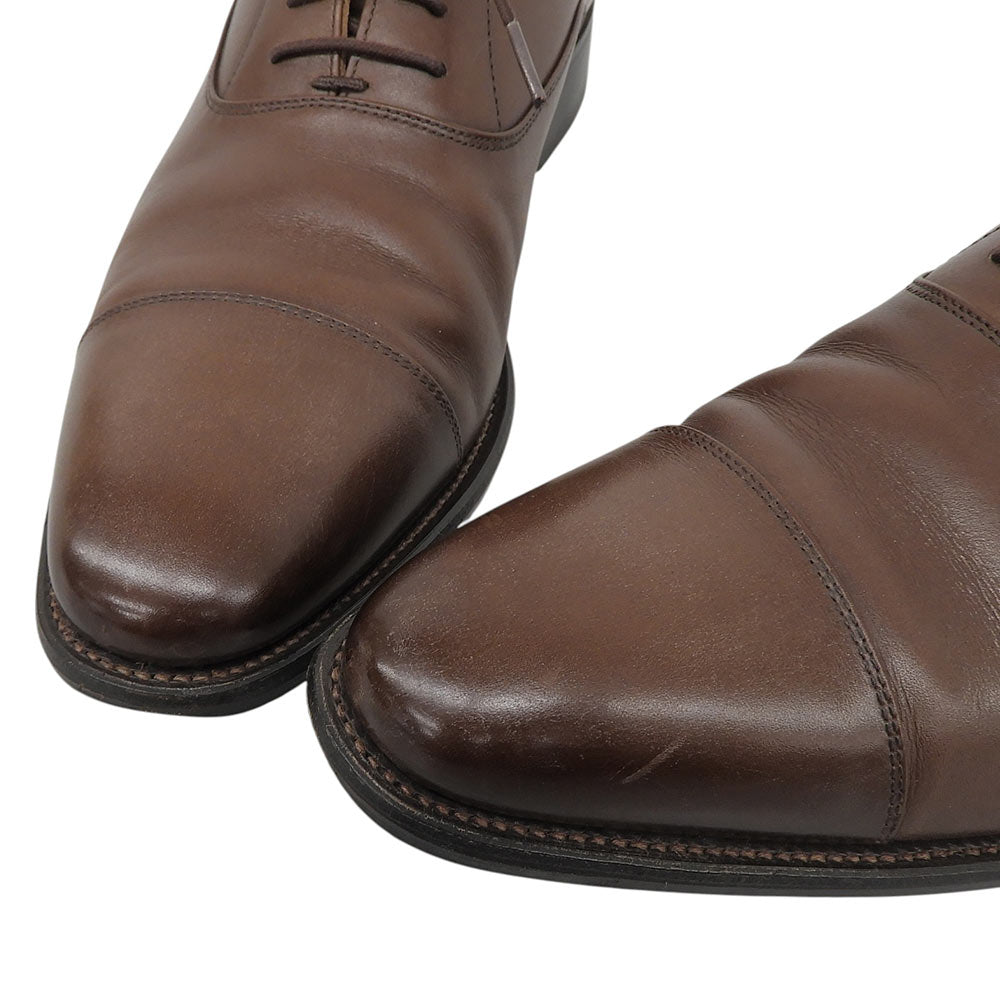 SCOTCH GRAIN スコッチグレイン ODESSA ベガノカーフ ストレートチップシューズ メンズ ブラウン 24.5 916DBR(E) シューズ