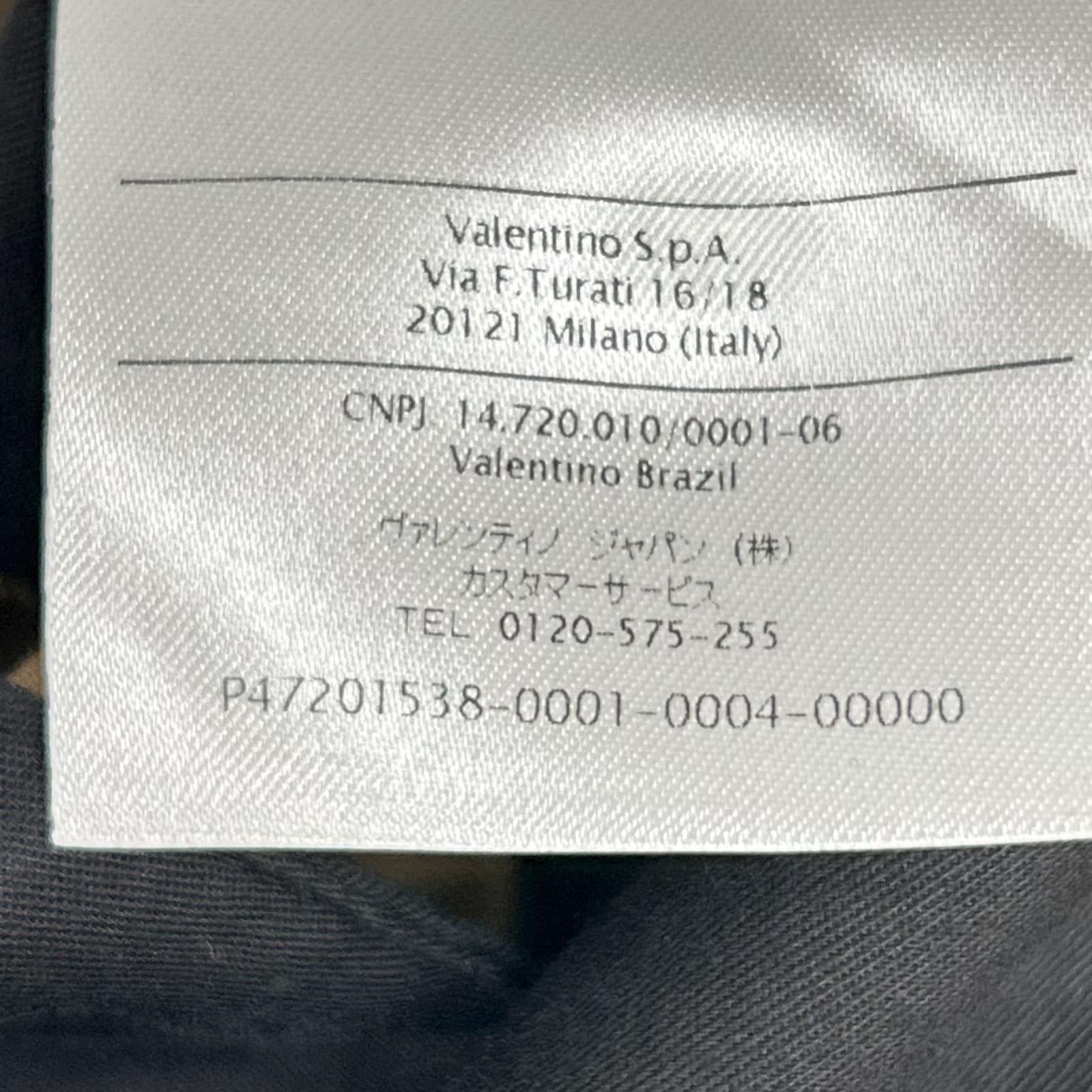 VALENTINO ヴァレンティノ JV0RCG5525T ベージュ コットン パンツ ボトムス