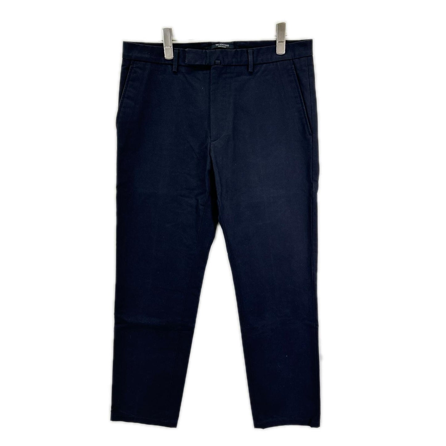 VALENTINO ヴァレンティノ JV0RCG5525T ネイビー コットン パンツ ボトムス