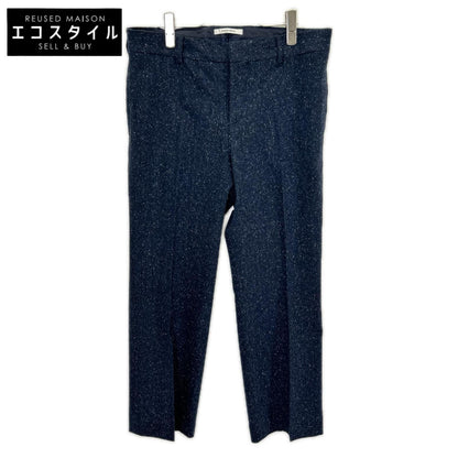 CARVEN カルヴェン 2021HP80 ネイビー ワイド テーラードパンツ ボトムス