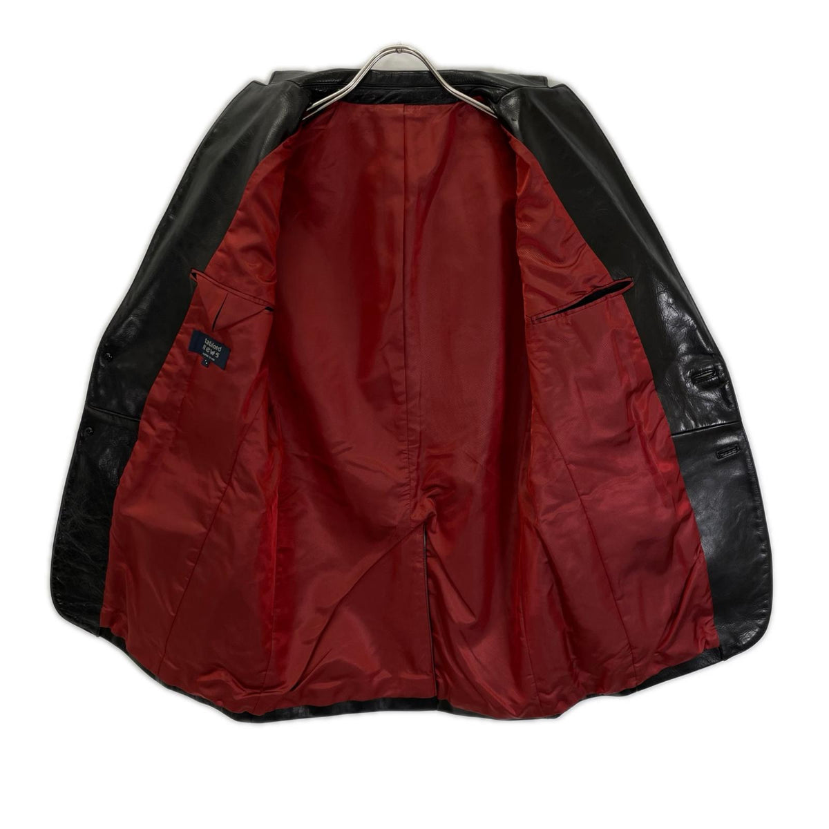 TABLOID NEWS タブロイドニュース Black TFA-301 Cowhide Leather Tailored Jacket Jacket