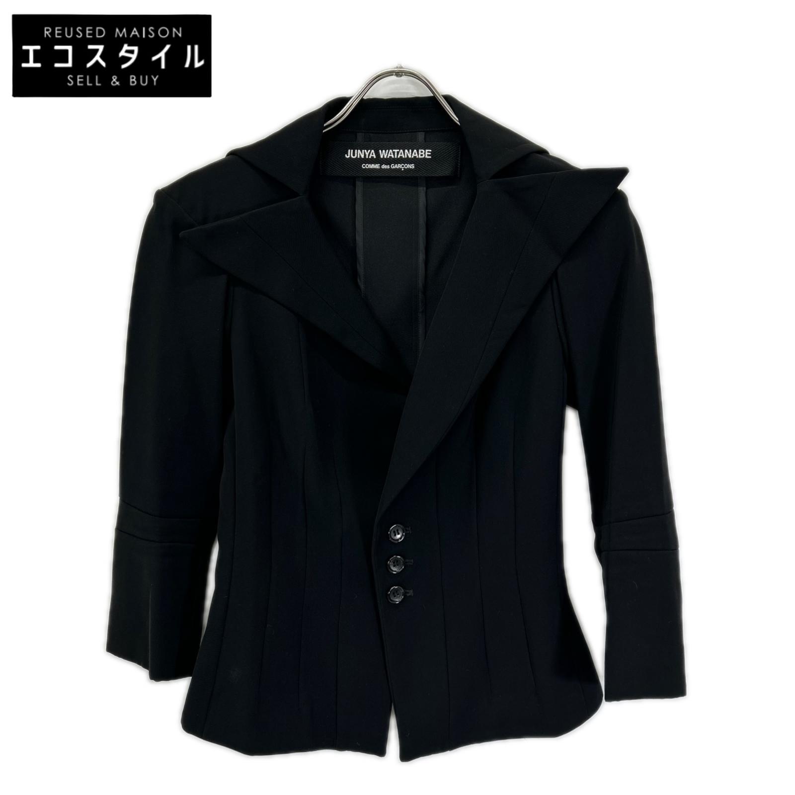 COMMEdesGARCONS JUNYA WATANABE コムデギャルソンジュンヤワタナベ 96年 JJ-100220 ブラック テーラードジャケット ジャケット