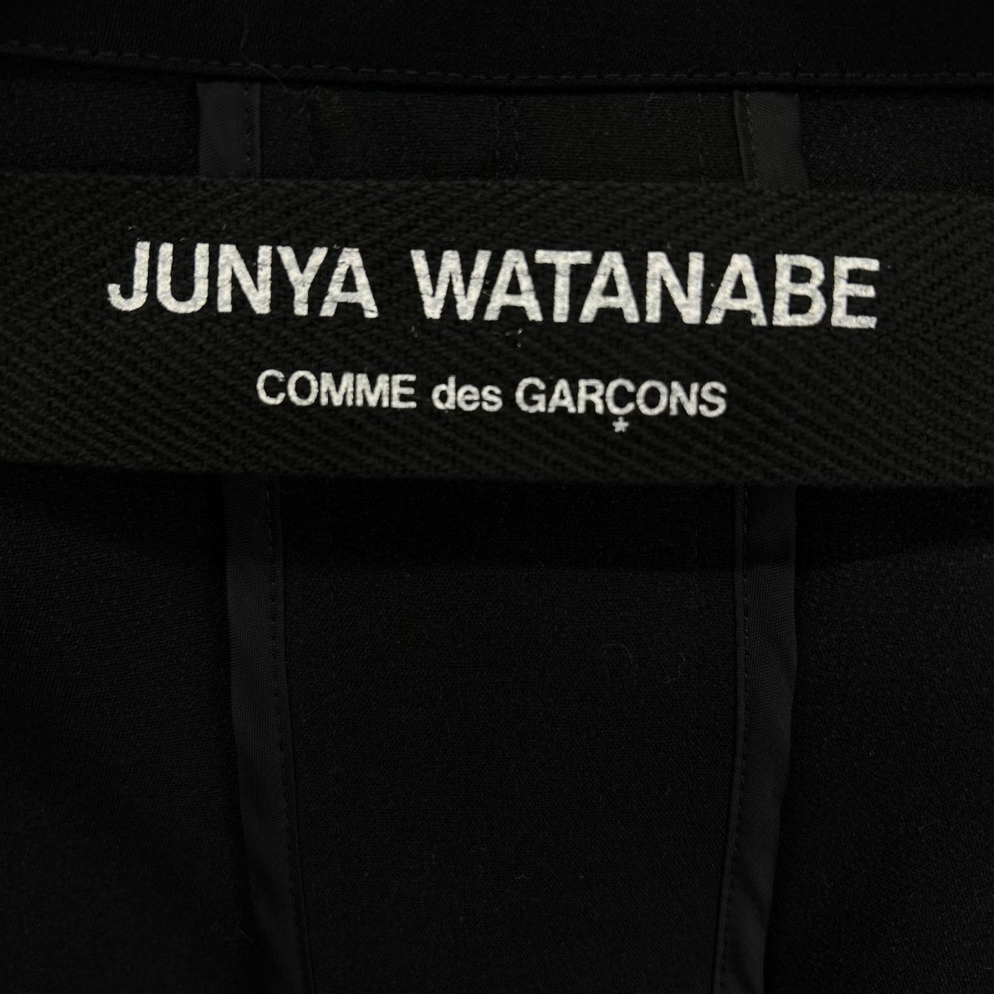 COMMEdesGARCONS JUNYA WATANABE コムデギャルソンジュンヤワタナベ 96年 JJ-100220 ブラック テーラードジャケット ジャケット