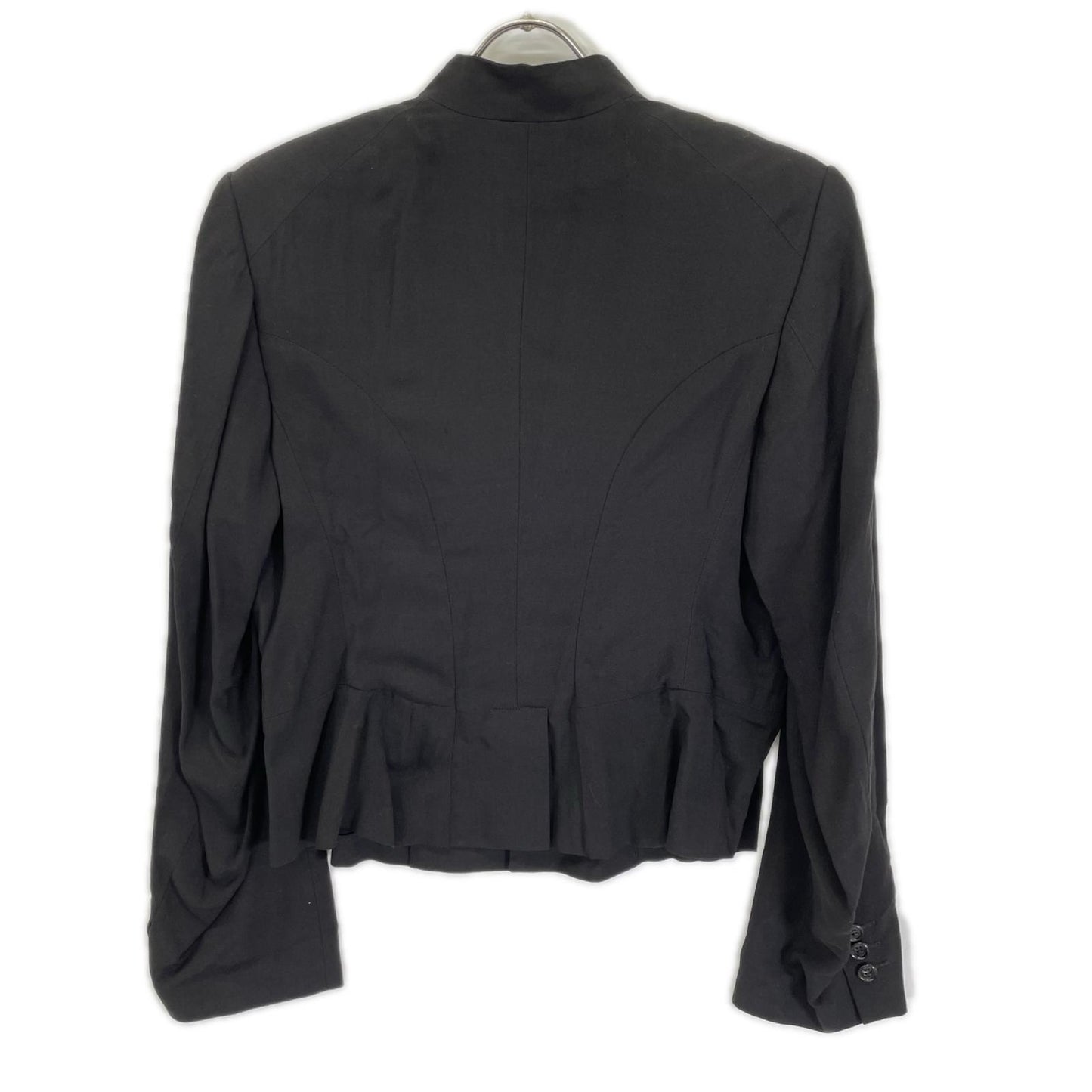 robe de chambre COMMEdesGARCON ローブドシャンブル コムデギャルソン 97年 RJ-100340 ブラック スタンドカラー ジャケット ジャケット