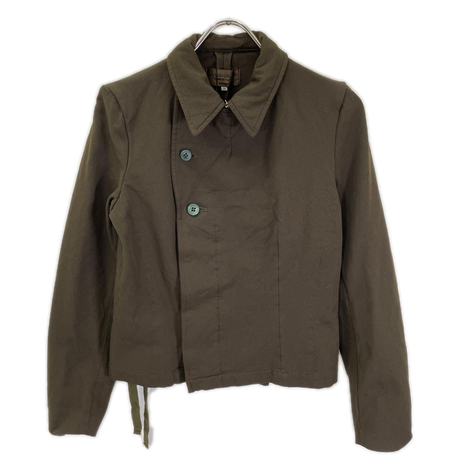 robe de chambre COMMEdesGARCON ローブドシャンブル コムデギャルソン 02年 RI-J010 ブラウン ジャケット ジャケット