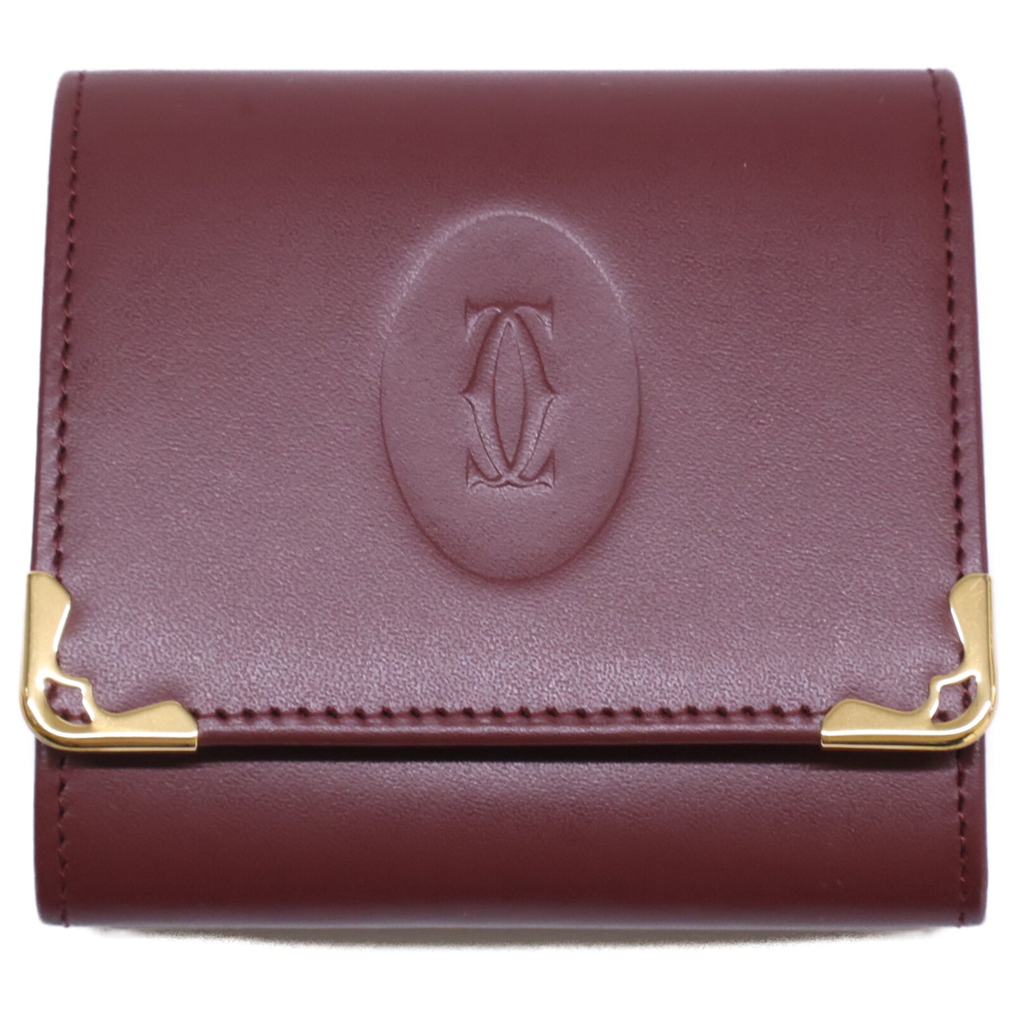 Cartier カルティエ 【新品同様】マストライン レザー コインケース