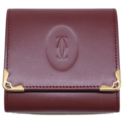 Cartier カルティエ 【新品同様】マストライン レザー コインケース