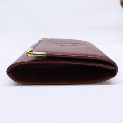 Cartier カルティエ 【新品同様】マストライン レザー コインケース