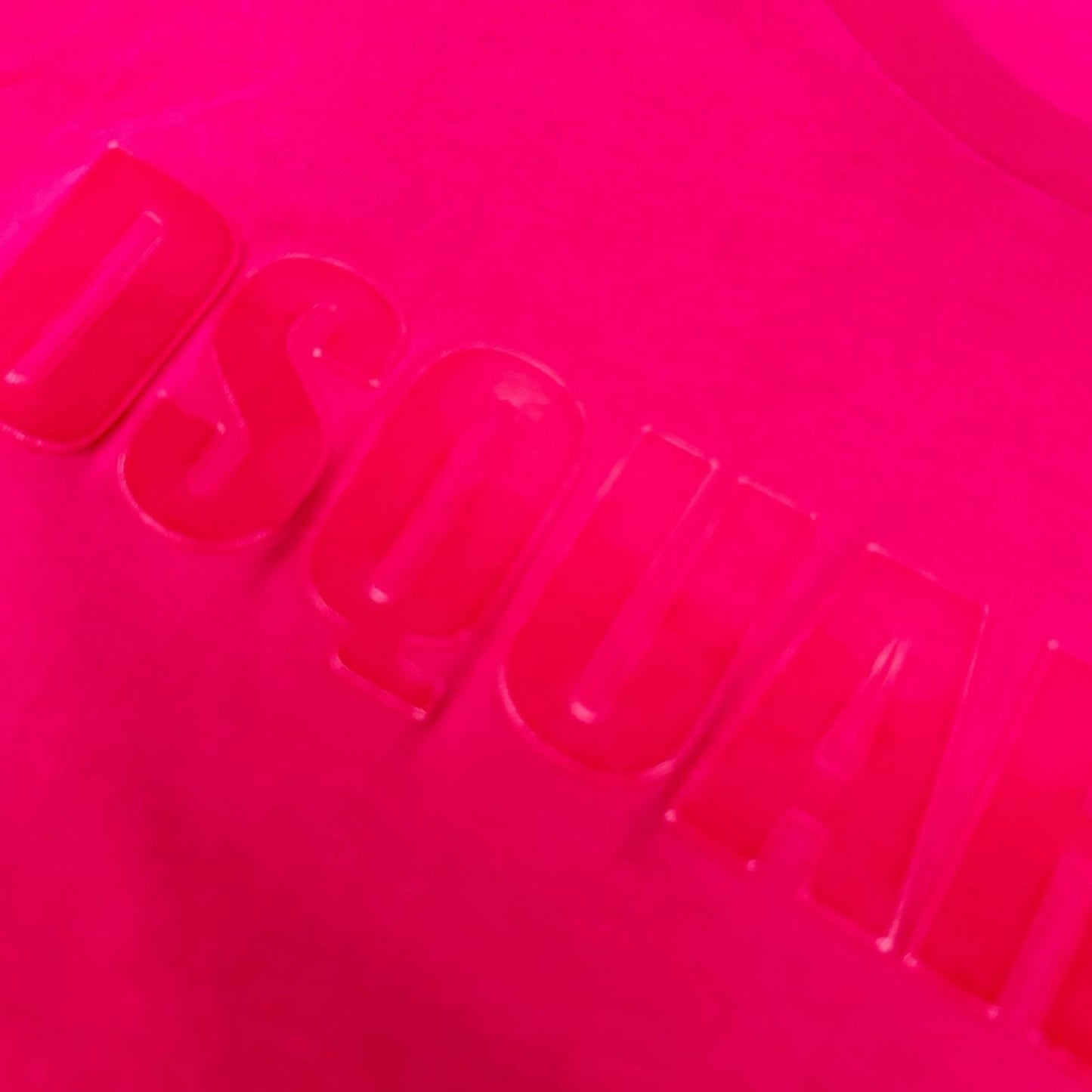 DSQUARED2 ディースクエアード DQ2234 ピンク ロゴTシャツ トップス