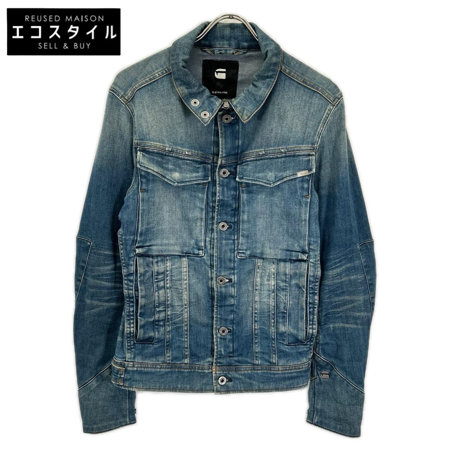 G-STAR RAW ジースターロゥ D06813-8969-424 ブルー デニムジャケット ジャケット