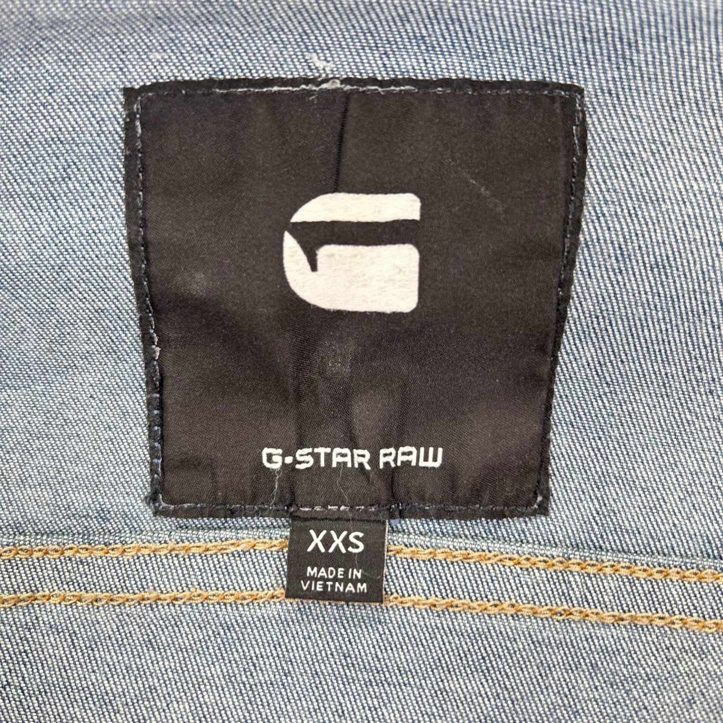 G-STAR RAW ジースターロゥ D06813-8969-424 ブルー デニムジャケット ジャケット