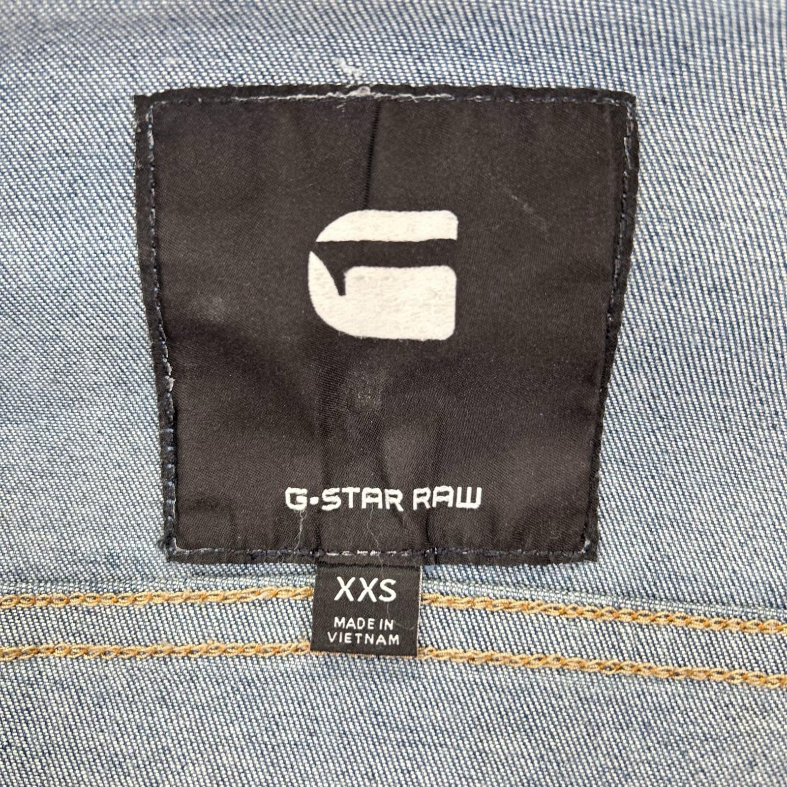 G-STAR RAW ジースターロゥ D06813-8969-424 ブルー デニムジャケット ジャケット