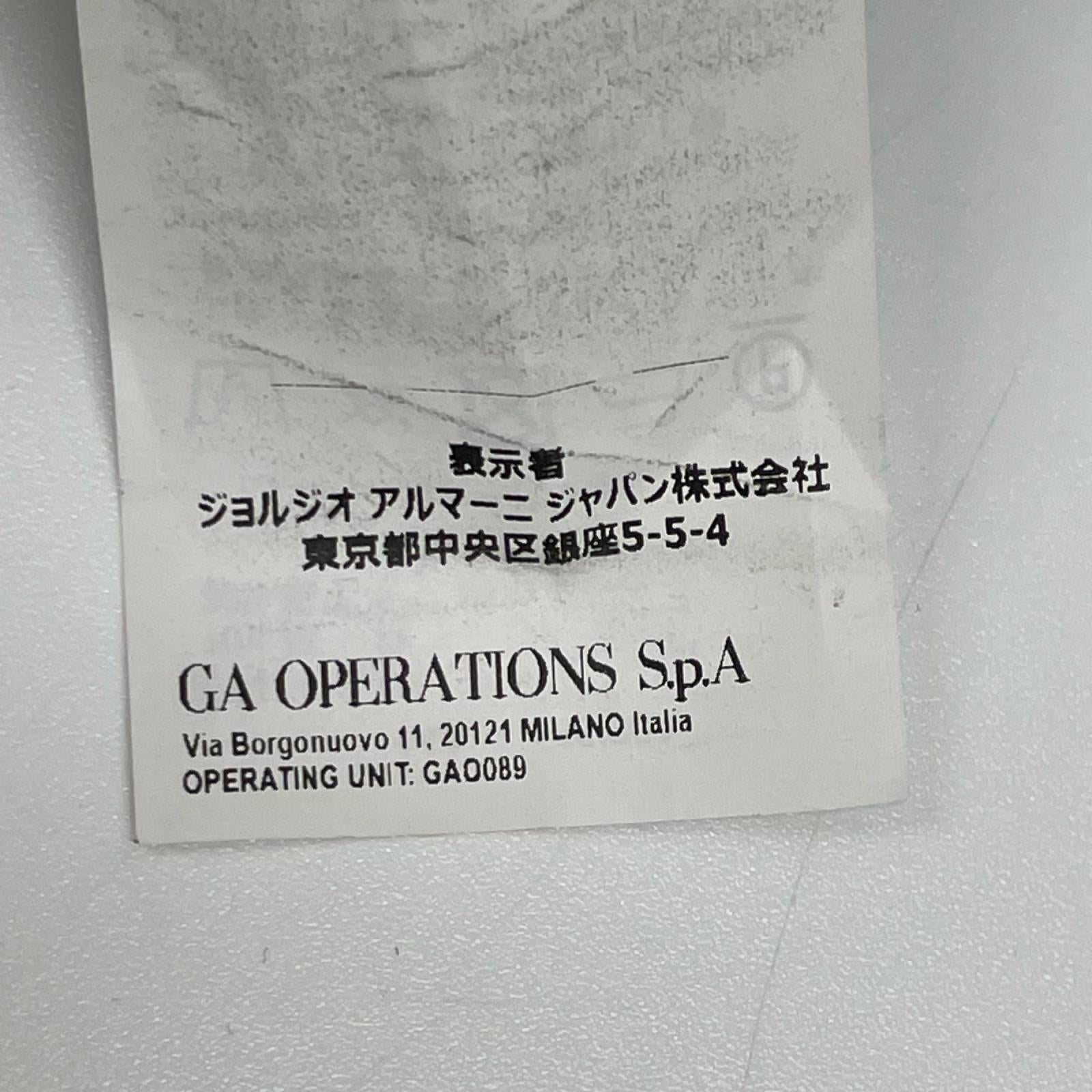 EMPORIOARMANI エンポリオアルマーニ 8N4MA1 4M16Z ネイビー ワンポイントロゴ刺繍 クルーネックニット トップス