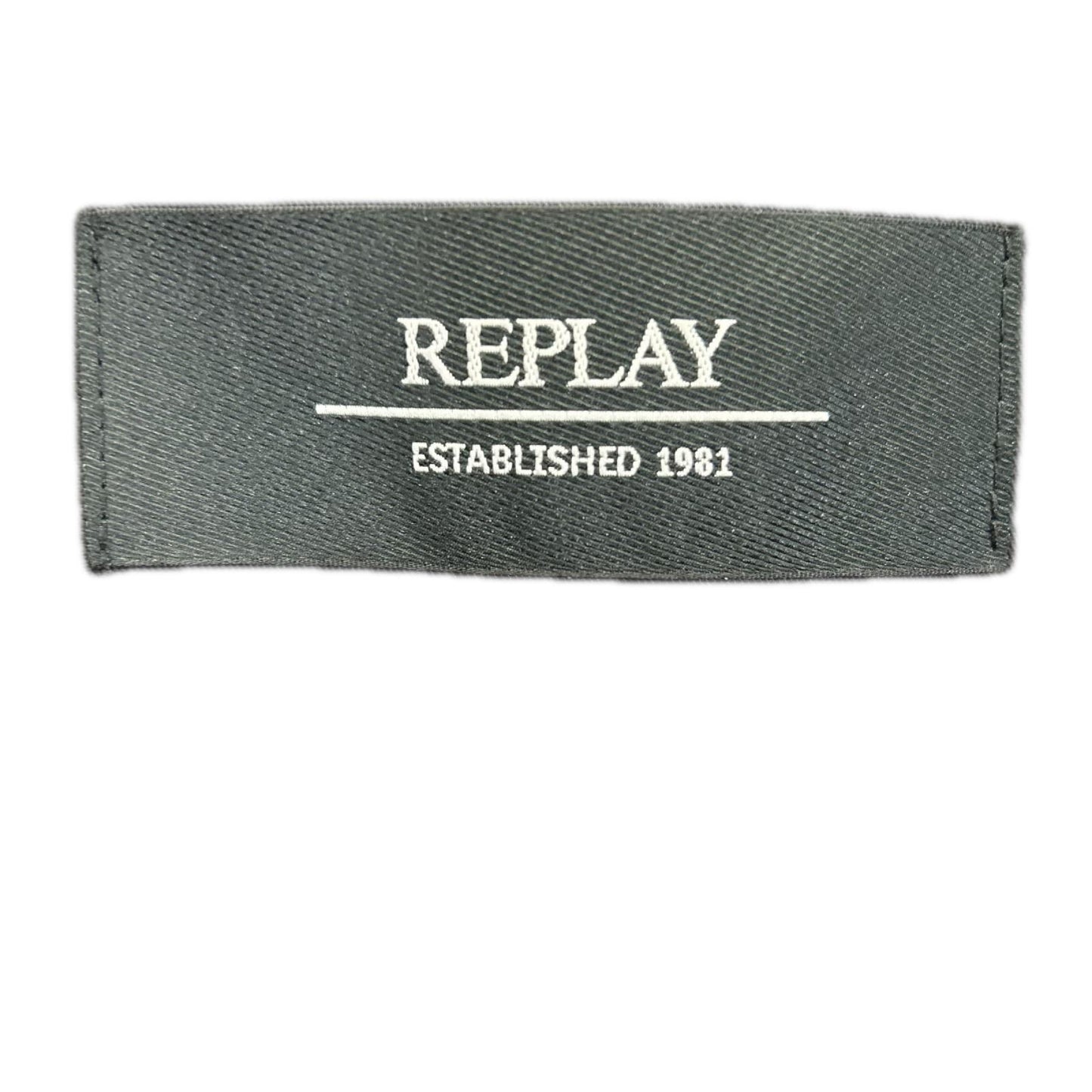 Replay リプレイ ブラック ラムレザー ダブルライダースジャケット ジャケット