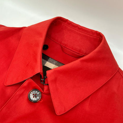 MACKINTOSH LONDON マッキントッシュロンドン G1A01-201-15 レッド タータンチェックライナー付き ステンカラーコート コート