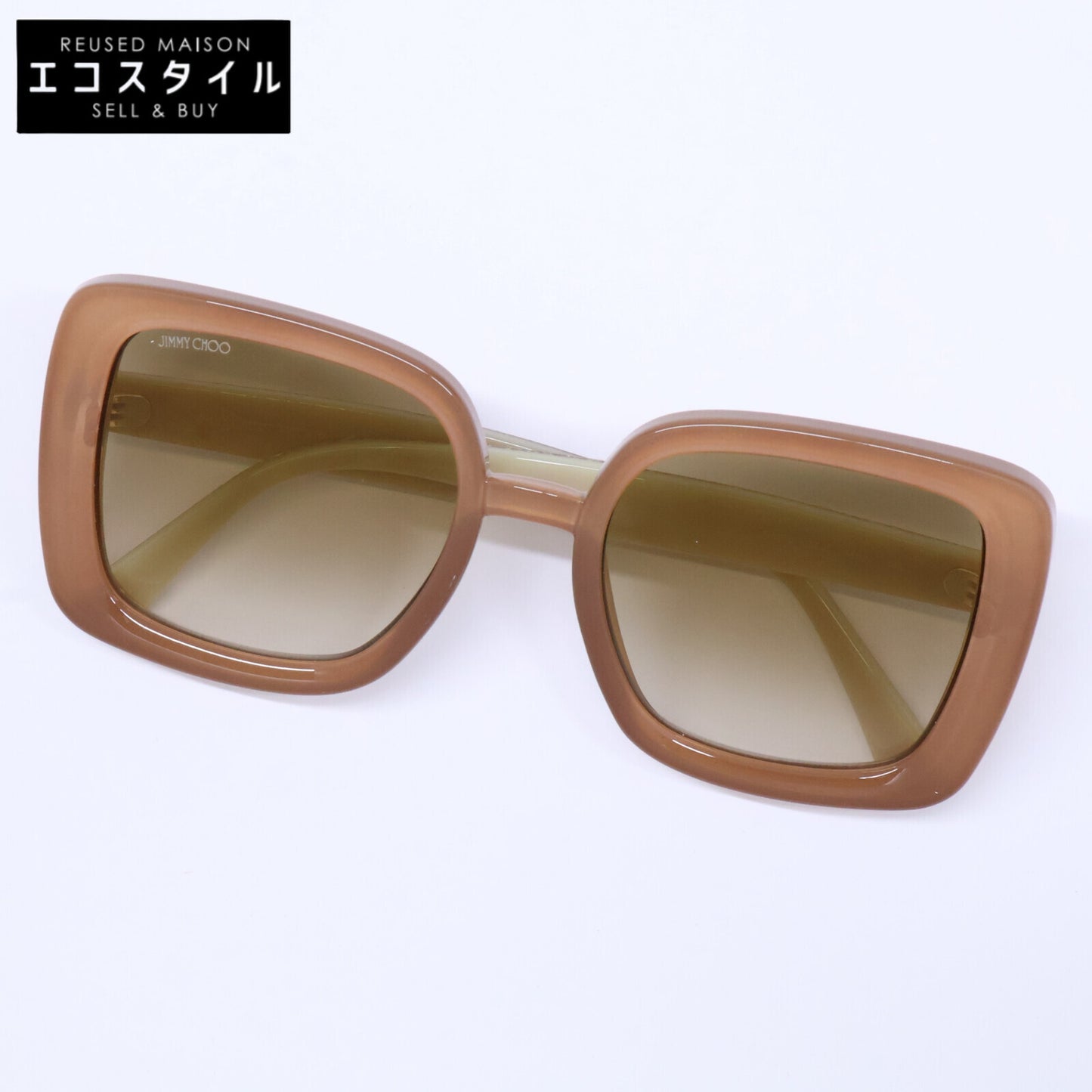 JIMMY CHOO ジミーチュウ 【美品】CAIT/S KDZ JL スクエアシェイプ サングラス