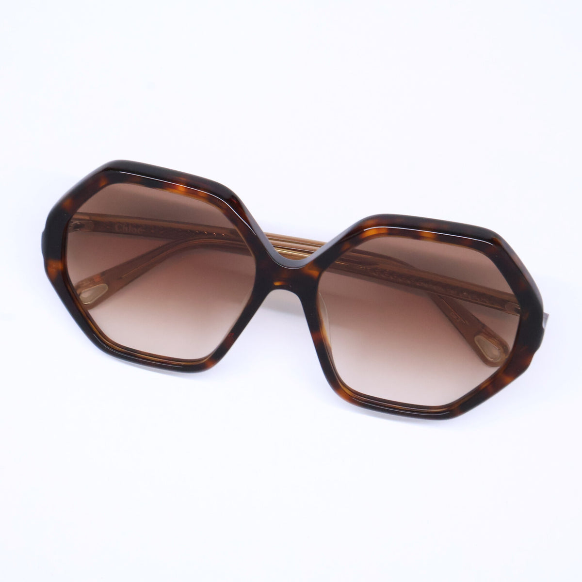 Chloe クロエ 【美品】CH0008SA 004 オクタゴンシェイプ サングラス