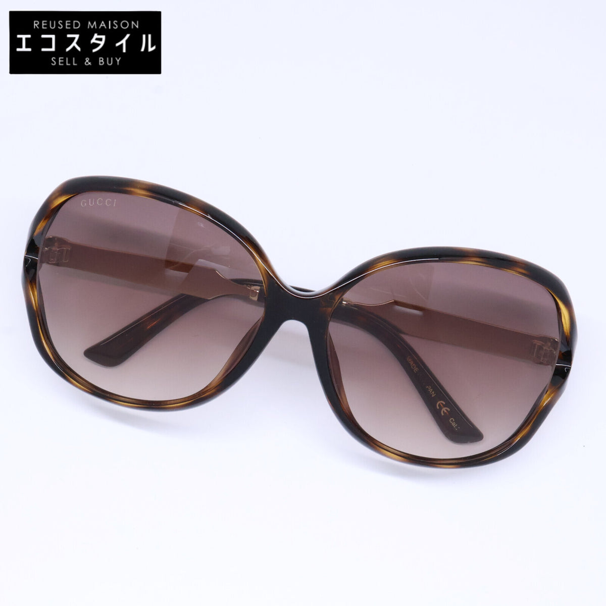 GUCCI グッチ GG0076SK 003 インターロッキングG バタフライシェイプ サングラス