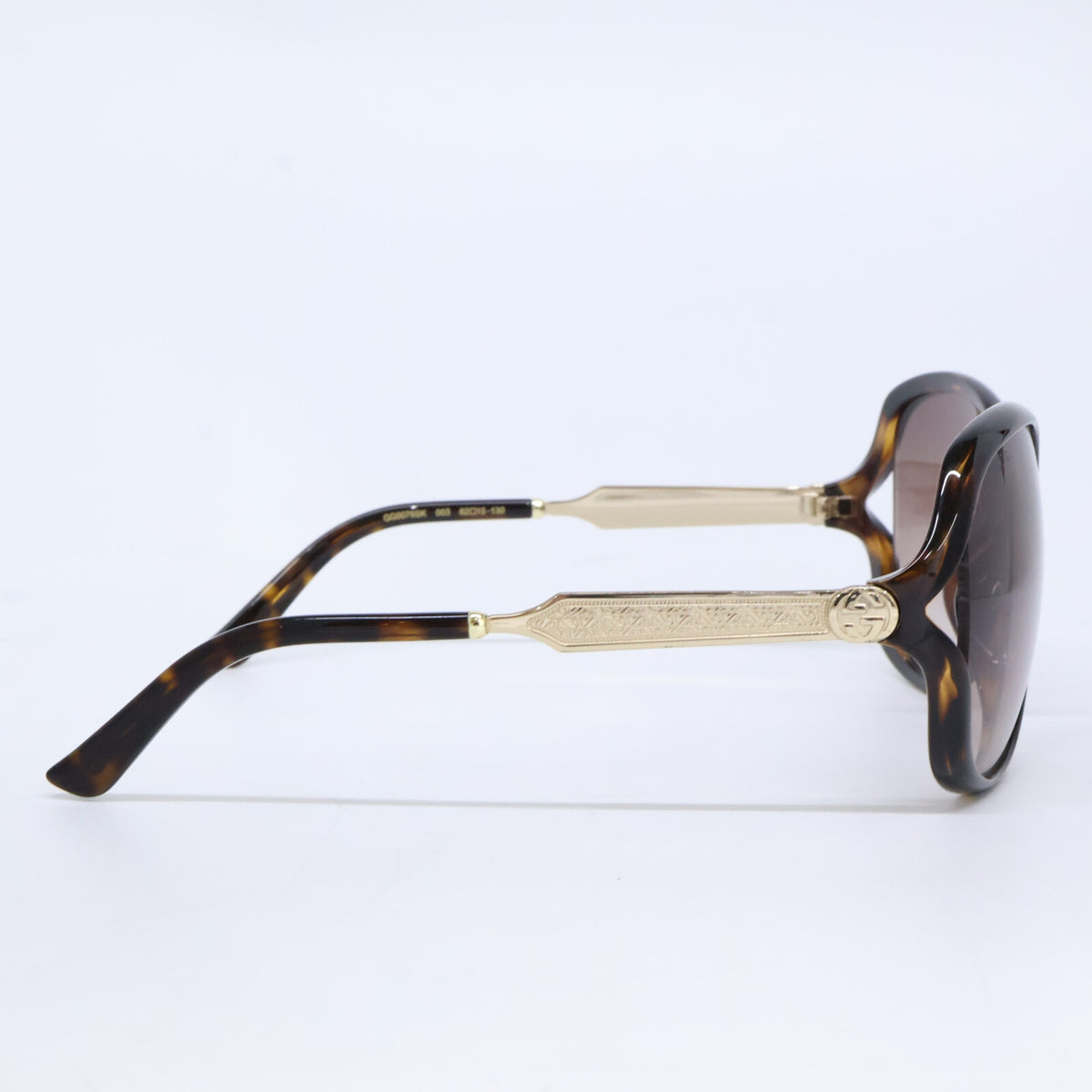 GUCCI グッチ GG0076SK 003 インターロッキングG バタフライシェイプ サングラス