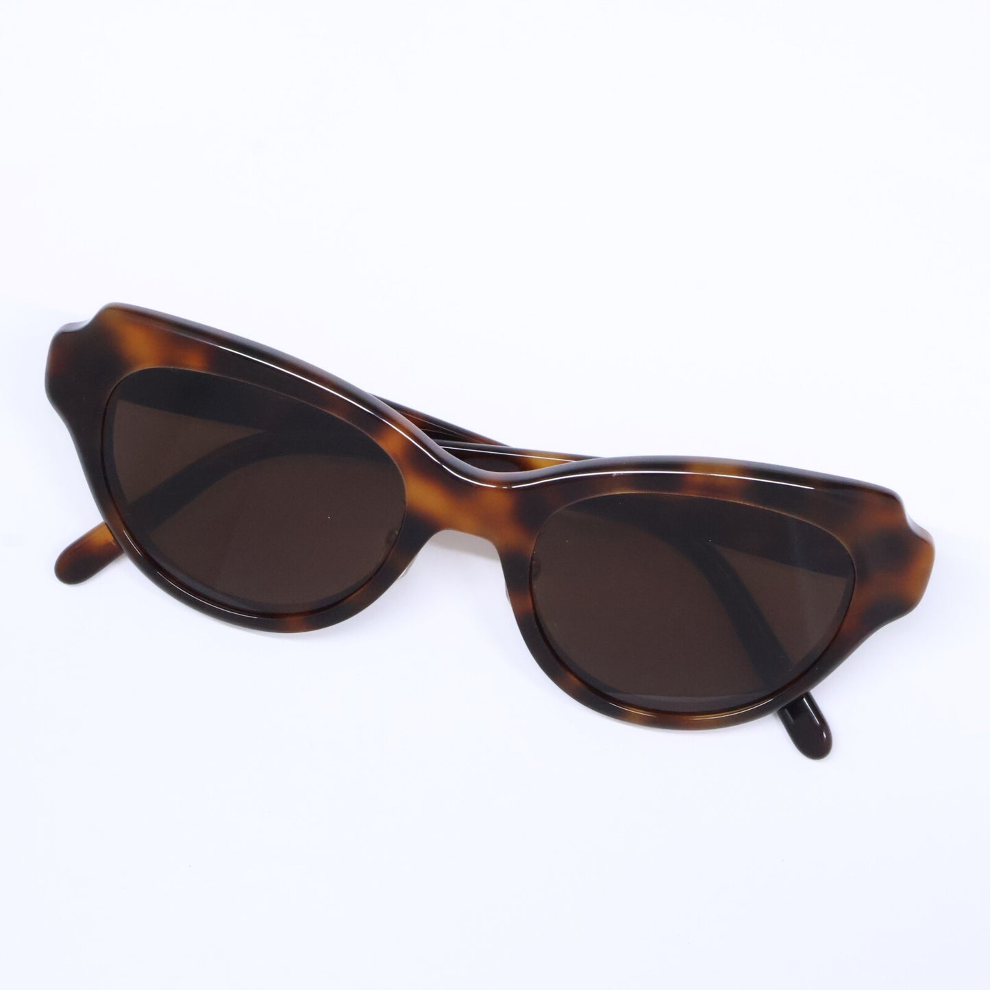LOEWE ロエベ 【美品】LW40178F 52E スワン クリングスタイプ キャットアイ サングラス