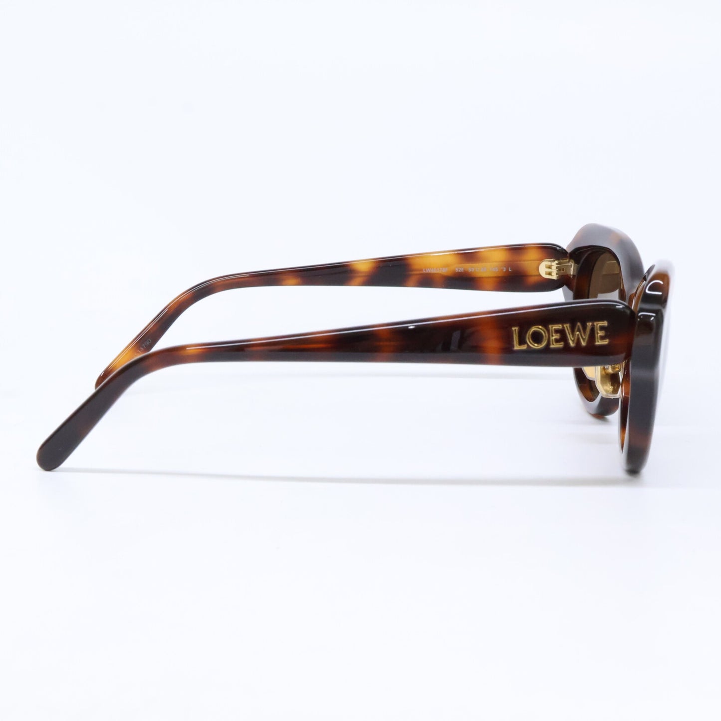 LOEWE ロエベ 【美品】LW40178F 52E スワン クリングスタイプ キャットアイ サングラス