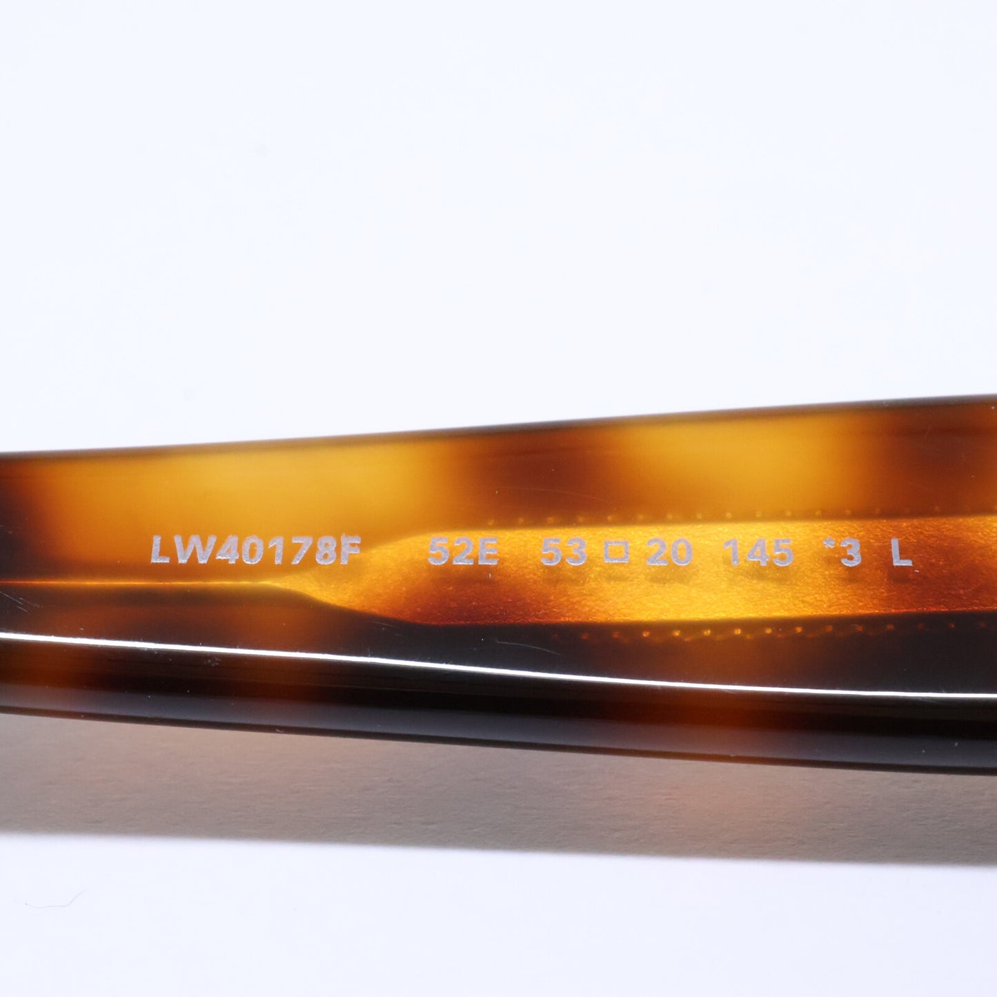 LOEWE ロエベ 【美品】LW40178F 52E スワン クリングスタイプ キャットアイ サングラス