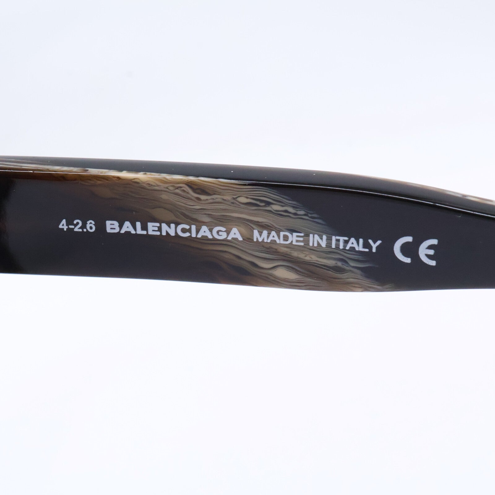 BALENCIAGA バレンシアガ 【美品】BA 89 05G スクエアシェイプ サングラス