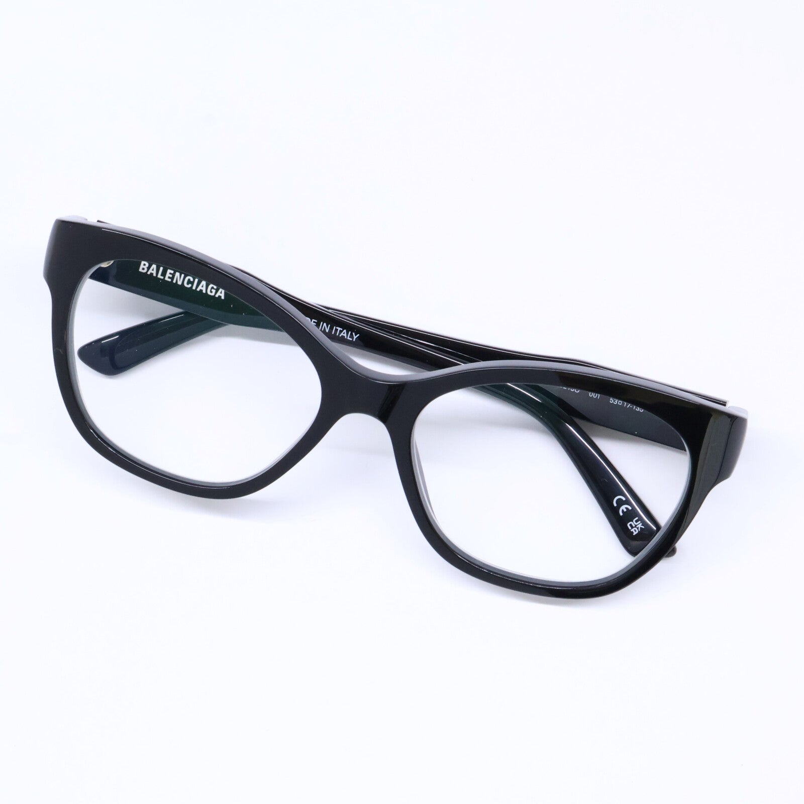 BALENCIAGA バレンシアガ BB0213O 001 バタフライシェイプ アイウェア 眼鏡