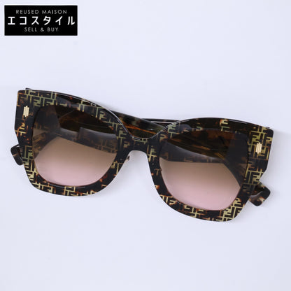 FENDI フェンディ 【美品】FF 0434/G/S 2VMM2 キャットアイ サングラス