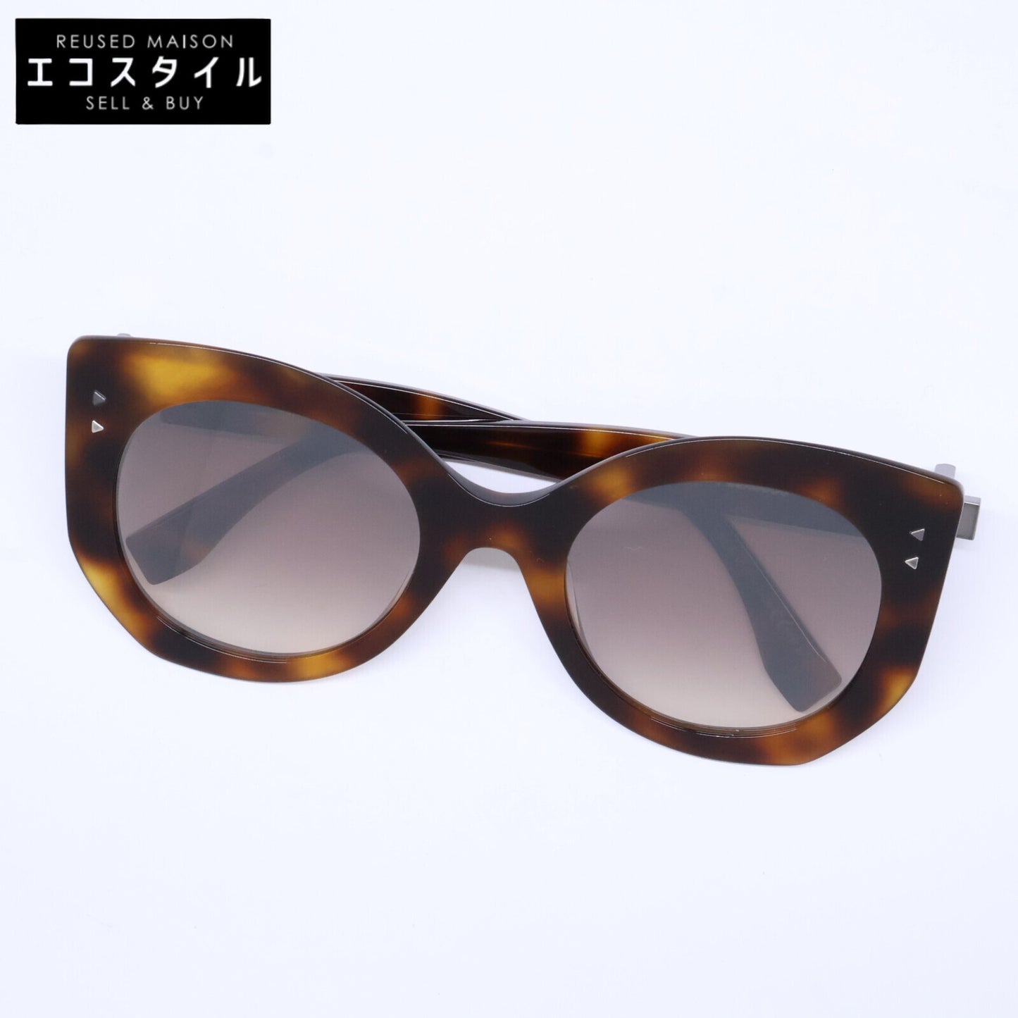 FENDI フェンディ 【美品】FF0265/S 086NQ Peekaboo ピーカブー キャットアイ サングラス
