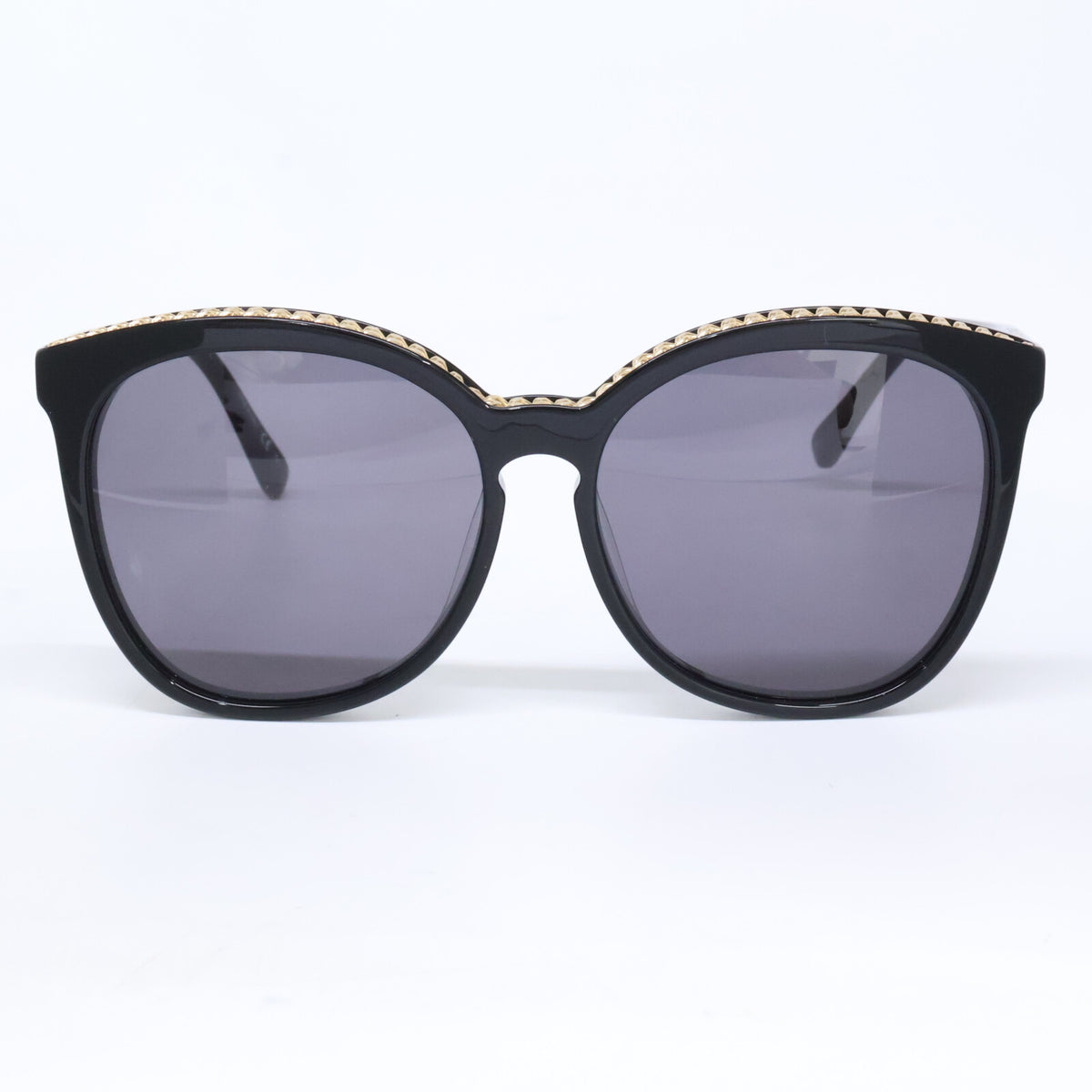 STELLA McCARTNEY ステラマッカートニー SC0074SA 001 チェーンデザイン ビッグフレーム サングラス