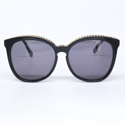 STELLA McCARTNEY ステラマッカートニー SC0074SA 001 チェーンデザイン ビッグフレーム サングラス