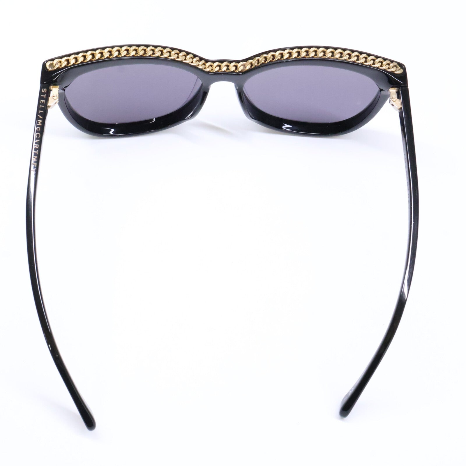 STELLA McCARTNEY ステラマッカートニー SC0074SA 001 チェーンデザイン ビッグフレーム サングラス