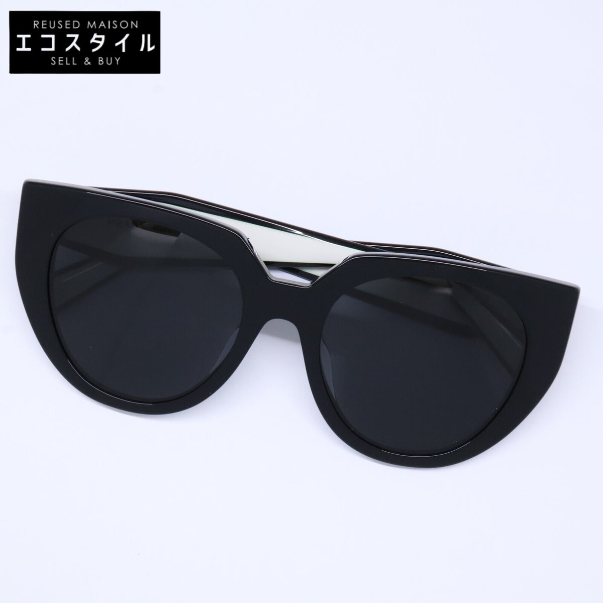 PRADA プラダ SPR 14W-F 09Q-5S0 キャットアイ サングラス
