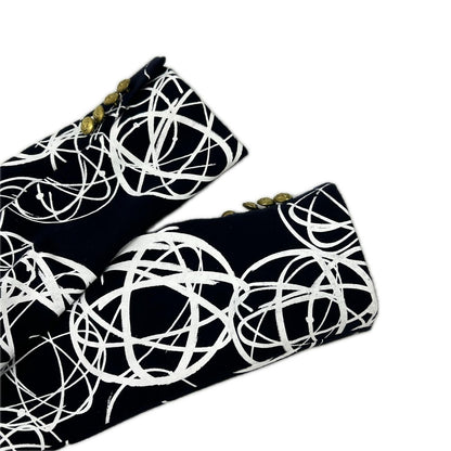 UNITED ARROWS ユナイテッドアローズ 【FUTURA FOR NIGOLD by UNITED ARROWS】5552-299-0041 ネイビー アトミックパターデザイン フランネル ジャケット ジャケット