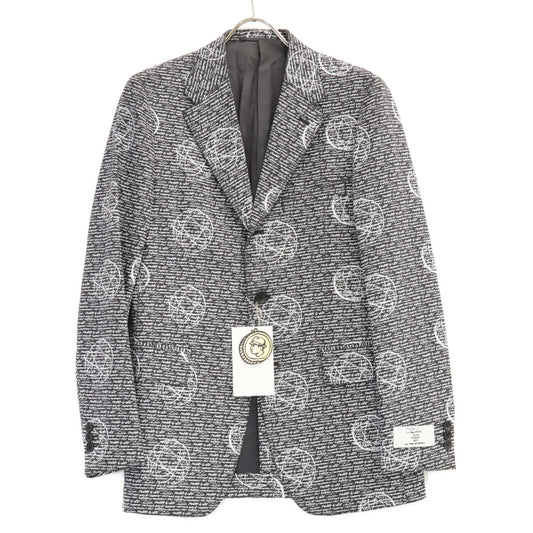 UNITED ARROWS ユナイテッドアローズ FUTURA FOR NIGOLD by UNITED ARROWS【新品同様】5552-259-0005 TRO 3B SUIT 総柄 段返り3Bシングルスーツ スーツ セットアップ
