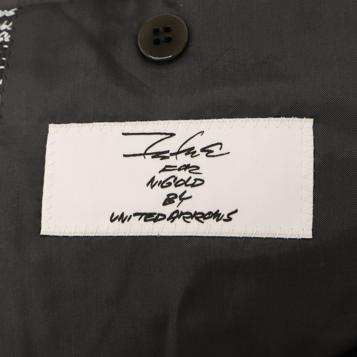 UNITED ARROWS ユナイテッドアローズ FUTURA FOR NIGOLD by UNITED ARROWS【新品同様】5552-259-0005 TRO 3B SUIT 総柄 段返り3Bシングルスーツ スーツ セットアップ