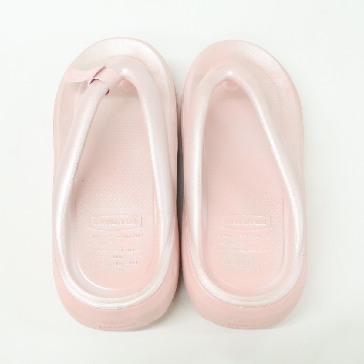 TAW&TOE トーアンドトー Zerovity Plumpy ゼロビティ プランピー トング サンダル シューズ