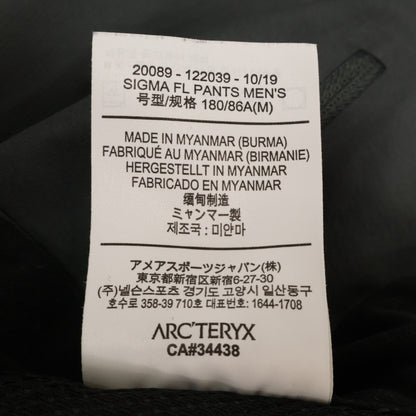 ARC'TERYX アークテリクス 19年 20089 122039 Sigma FL Pants パンツ ボトムス
