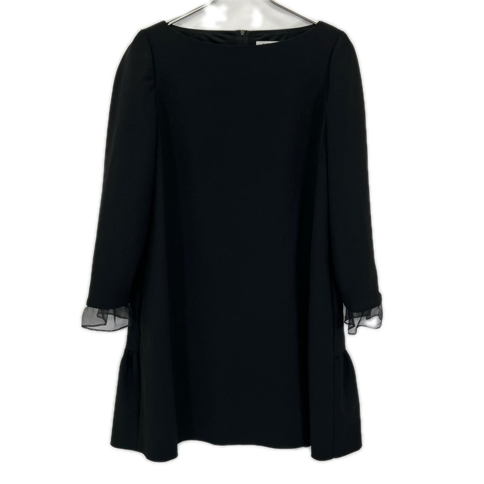 FOXEY NEW YORK フォクシーニューヨーク 39838 ブラック フレア ドレス ワンピース ワンピース