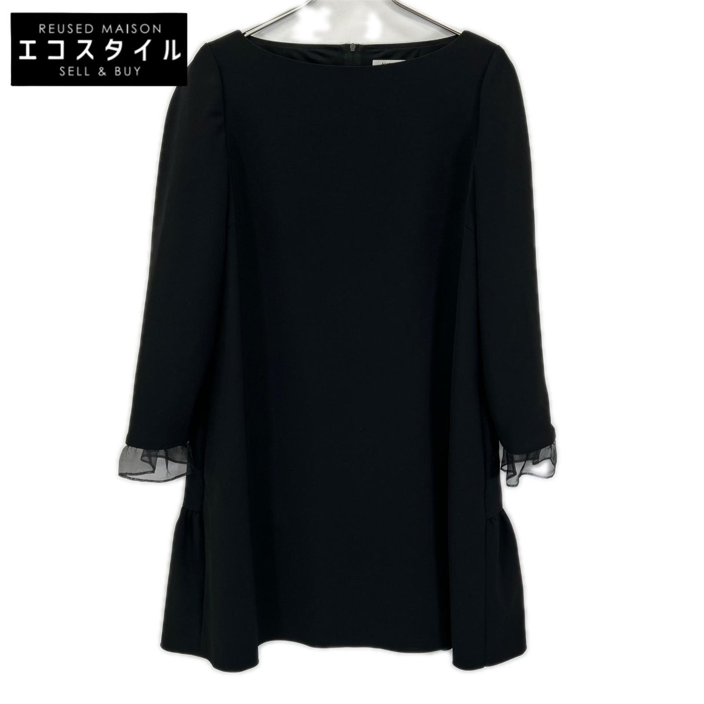 FOXEY NEW YORK フォクシーニューヨーク 39838 ブラック フレア ドレス ワンピース ワンピース