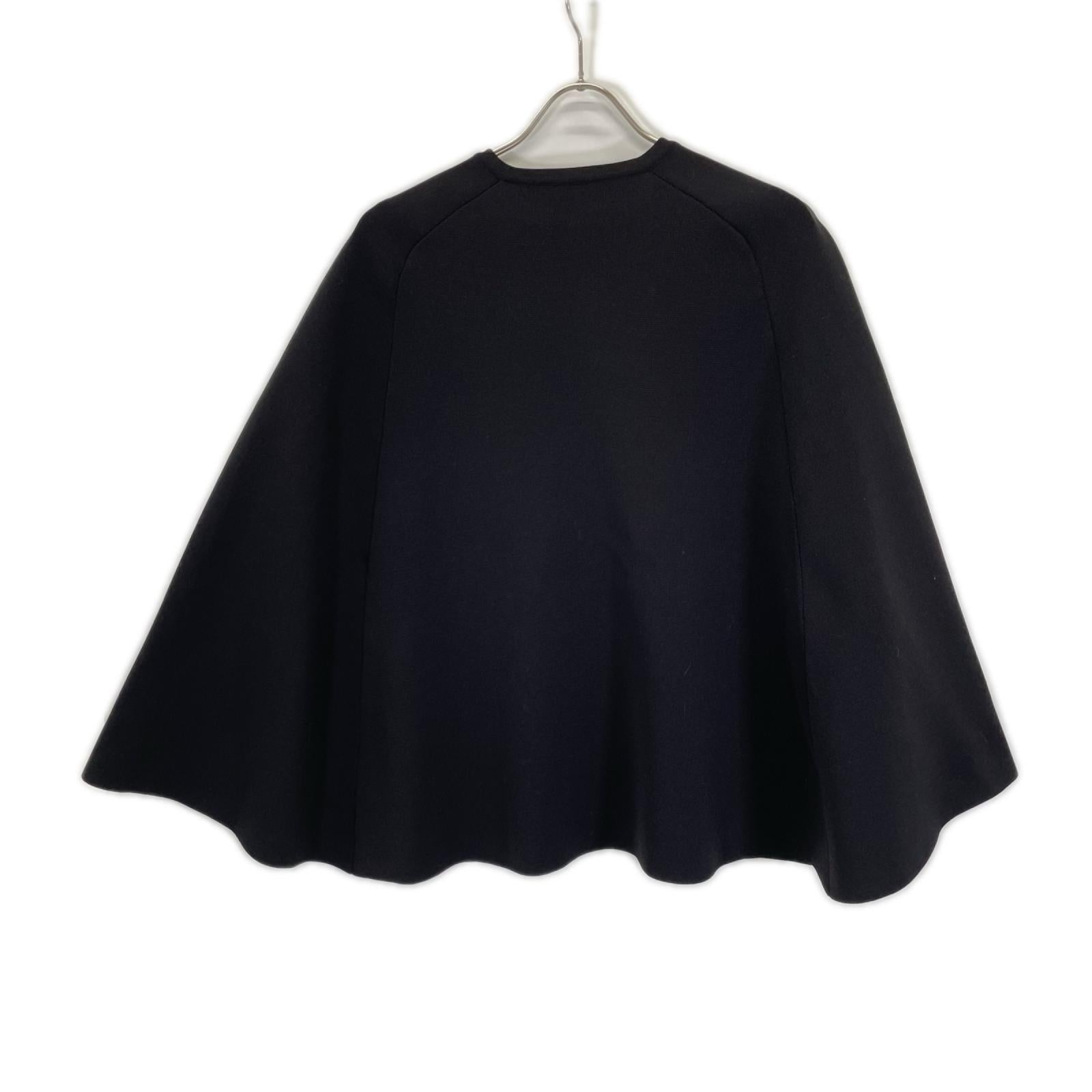 UNITED ARROWS ユナイテッドアローズ ブラック フレアシルエット カーディガン トップス