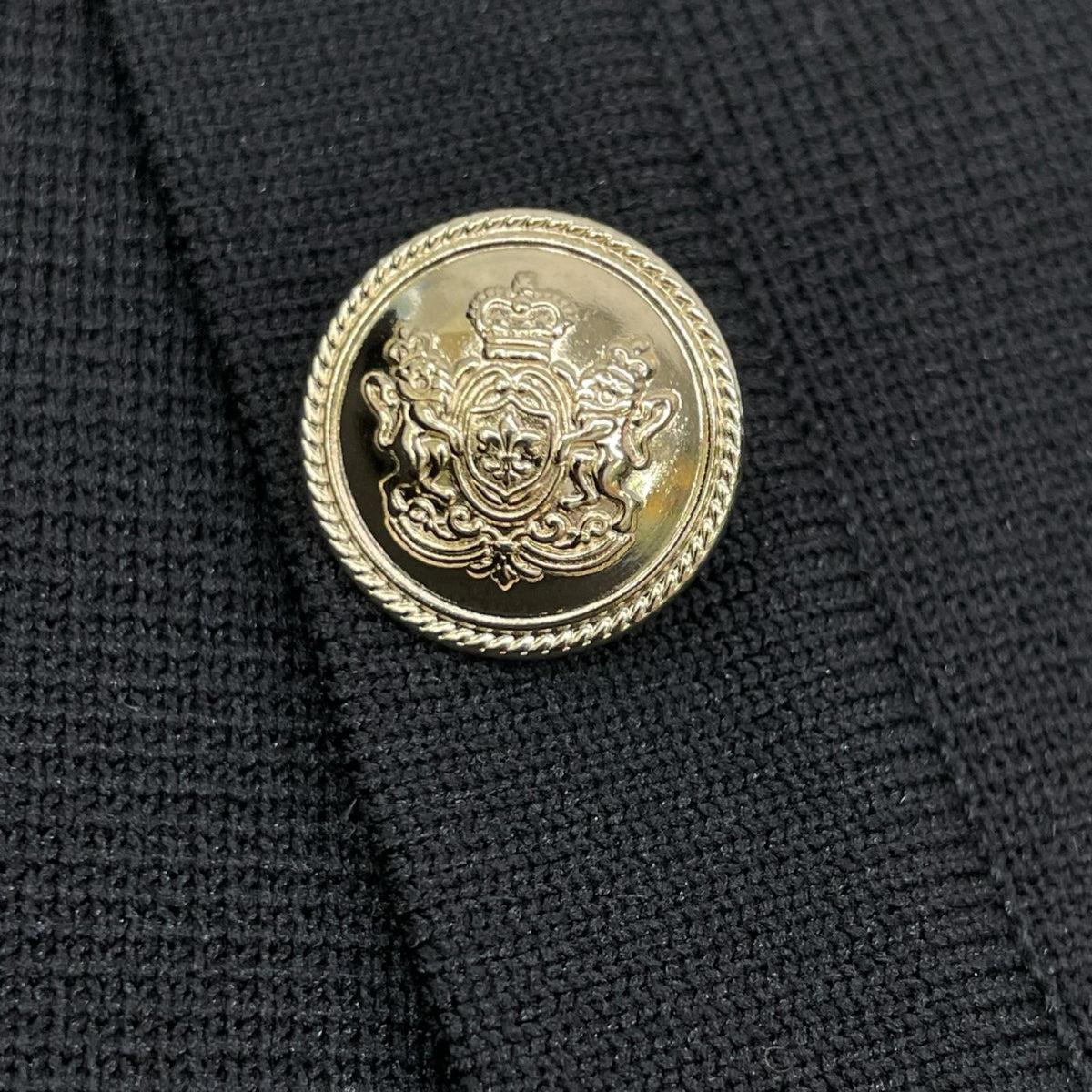 UNITED ARROWS ユナイテッドアローズ ブラック フレアシルエット カーディガン トップス